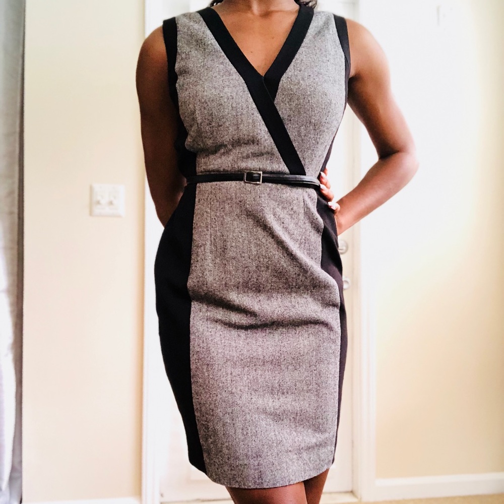 Calvin Klein wear to work knit dress